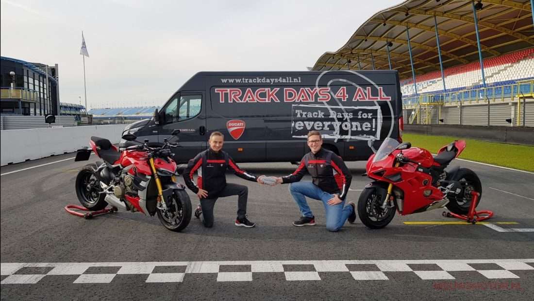 Jeroen Versteeg en Kevin Valk, oprichter en eigenaar van Trackdays4all